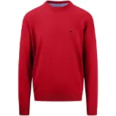 Fynch&Hatton Superfine Sweater Rouge L Homme