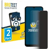 BROTECT Film anti-regards Anti-Spy Privacy Film de protection contre la lumière bleue (Nokia C32), Téléphone portable : film de protection, Bleu