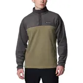 Columbia Pull-over de sport 'Steens Mountain' gris / kaki
