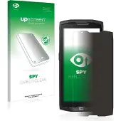 Upscreen Spy Shield Protection Anti-Espion (Crosscall Core X4), Téléphone portable : film de protection, Bleu