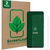 ScreenLeaf Film de protection durable Protection d'écran Film clair transparent (Motorola Moto C), Téléphone portable : film de protection, Transparent
