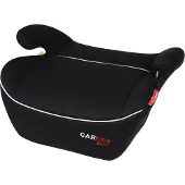 Carkids Rehausseur I-Size Alex - Conforme à la norme I-Size R-129 - Pour les enfants mesurant entre 125 et 150 cm – Housse amovible et lavable - Installation flexible – Noir/Blanc