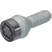 McGard Ensemble de serrures de jante , pas de vis M14x1,50, clé à 17, longueur 25 mm
