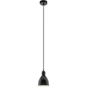 Eglo Lampe à suspendre "PRIDDY" noir et blanc 49464