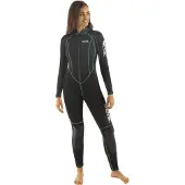 Seac Sub M.lungo Carezza 2 Mm Woman Diving Wetsuit Noir S Femme