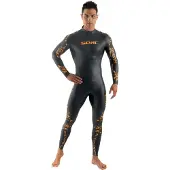 Seac Sub Energy Long Sleeve Neoprene Wetsuit 2 Mm Noir 4XL Homme