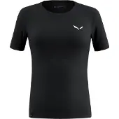 Salewa Puez Sporty Dry Short Sleeve T-shirt Noir M Femme