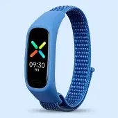 Cover-Discount OPPO Band - Bracelet en nylon bleu (Nylon), Sangles de montre, Bleu
