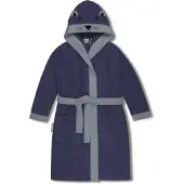 Normani Peignoir 'Malia' bleu / gris