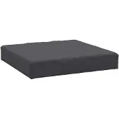 vidaXL Coussin de palette anthracite 60x60x9,5 cm tissu oxford