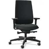 Dauphin Siège de travail ID 7045 plastique noir (41 - 55 cm)