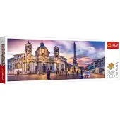 Trefl Puzzle Piazza Navona, Rome / 500 pièces Panoramique
