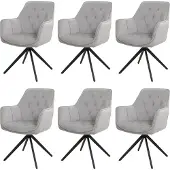 MCW Chaise de salle à manger -L80 (lot de 6)