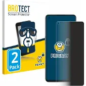BROTECT Protection Anti-Espion (OnePlus 9 5G), Téléphone portable : film de protection, Bleu