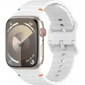 Cover-Discount Apple Watch 42/41/40mm - Bracelet sport en silicone de remplacement (Silicone), Sangles de montre, Blanc