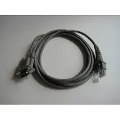 Datalogic Rs232/rj45 Cable 2 M Noir One Size / EU Plug 220V