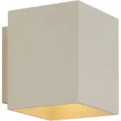 QAZQA Applique murale moderne beige G9 carrée - Sola