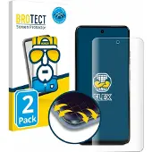 BROTECT Fullscreen Schutzfolie Displayschutz Folie Klar Transparent