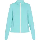 Homebase Veste pour femmes - turquoise blanc laine, S