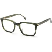 Lozza Lunettes de vue - - VL4387 - Vert (Verde striato) - Acétate - Homme 54/21/145