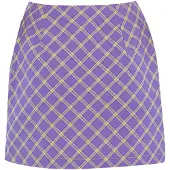 Giorgio Di Mare Jupe jaune / violet foncé