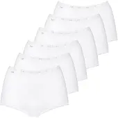 Sloggi Slip noir / blanc