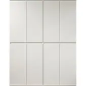 Trendteam Nevada armoire de rangement 8 portes blanc.