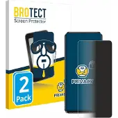 BROTECT Protection Anti-Espion (Asus Zenfone 7 Pro), Téléphone portable : film de protection, Bleu