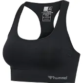 Hummel Soutien-gorge de sport 'Tif' gris / noir