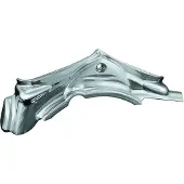 Kuryakyn Kur8392 Cylinder Cover Argenté