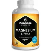 Vitamaze GmbH Citrate de magnésium 360 mg gélules végétaliennes 180 pc
