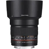 Samyang 85mm F1.4 Sony A-Mount (Sony A, APS-C / DX), Objectif, Noir