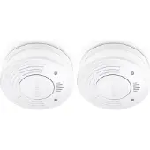 Alecto SD1010 2X - Détecteur de fumée avec pile 10 ans, pack de 2