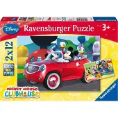 Ravensburger Puzzle Mickey, Minnie et leurs amis 2 x 12 pièces
