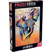 Perre/Anatolian Puzzle ANATOLIQUE Couleurs africaines 1000 pièces