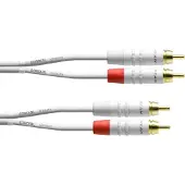 Cordial CFU CC - Câble de connexion RCA asymétrique (6 m, Câbles Cinch)