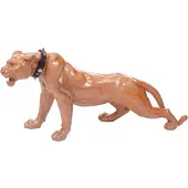 MCW Figurine décorative Panthère avec collier