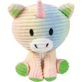 LUMO Stars Jouet doux Velvet - Licorne arc-en-ciel, 15cm