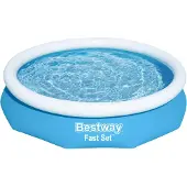 Bestway 57458 Round Inflatable Pool Bleu 305 x 66 cm