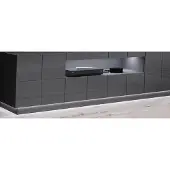 CARUNO Cama LED éclairage RTV armoire REJA blanc