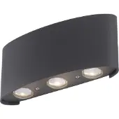 Paul Neuhaus LED-Wandleuchte 9488-13 anthrazit, 4,8 W, 720 lm, 3000 K, IP54