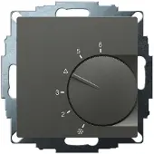 Eberle Controls EBERLE UTE 1031-Anthracite-5, Thermostat, Blanc, Gris