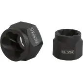 Ks Tools Écrou à emboîter profilé en spirale, M8