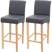 Mendler Tabouret de bar -C33 (lot de 2)
