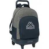 Safta Grand Sac À Dos À Roulettes Compactes Amovibles Kappa "Dark Navy" Grand Sac À Dos À Roulettes Compactes Amovibles Kappa "Dark Navy".