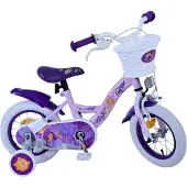 Disney Vélo enfant Disney Wish - Fille - 12 pouces - Violet