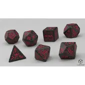 Q-workshop Space Voyager Dice 7 Packs Rouge Enfants