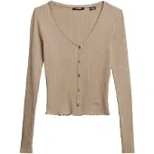 Superdry Cardigan 'Essential' beige