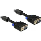 DeLOCK 5m VGA Câble VGA VGA (D-Sub) Noir