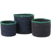 OEM Lot de 3 coupes à maïs J-Line, bleu foncé/bleu azur